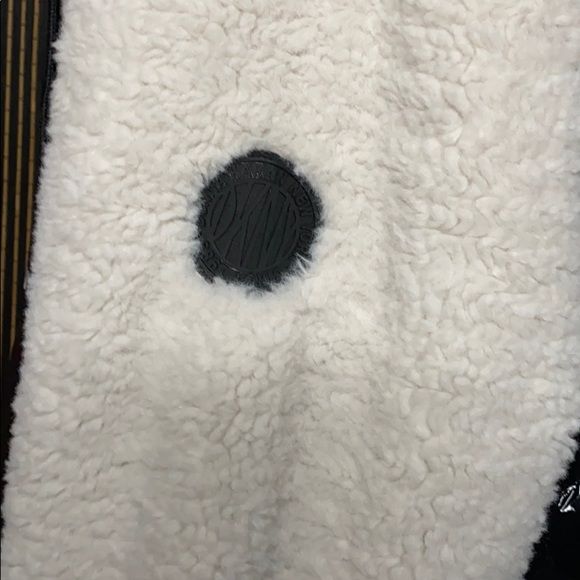 DKNY SHEARLING AND PUFFER JACKET - Picture 2 of 8